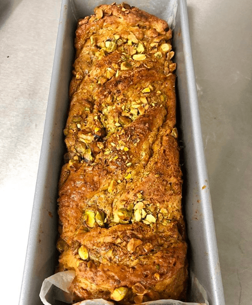Pistachio Babka