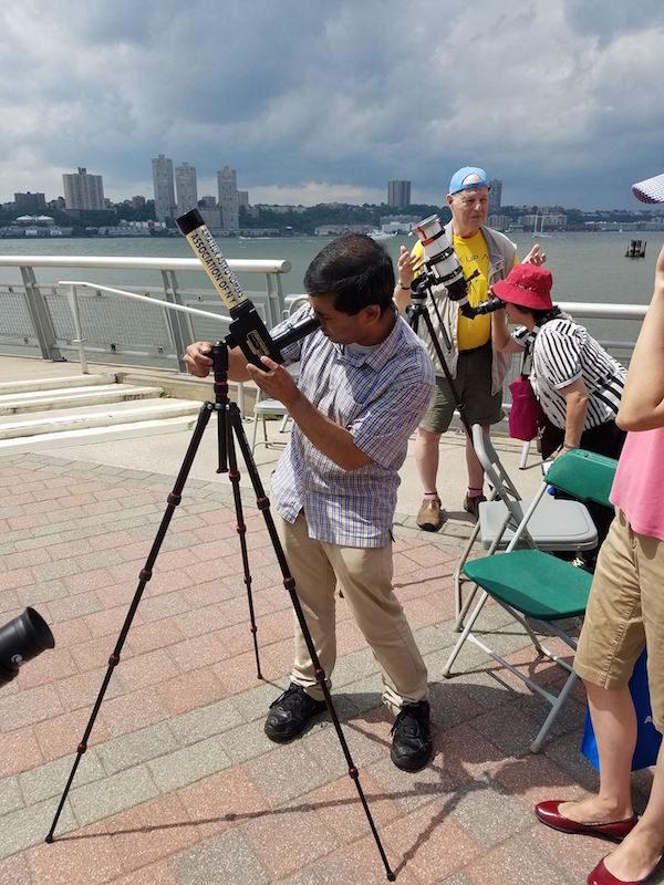Summer on the Hudson Sun Gaze