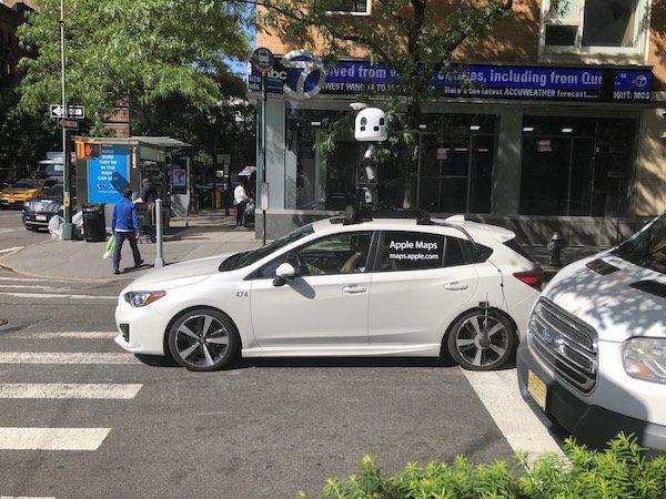 Apple Maps Car Upper West Side NYC