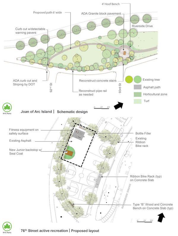Joan of Arc Park Reconstruction
