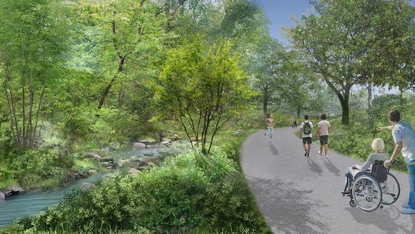 restored north end central park