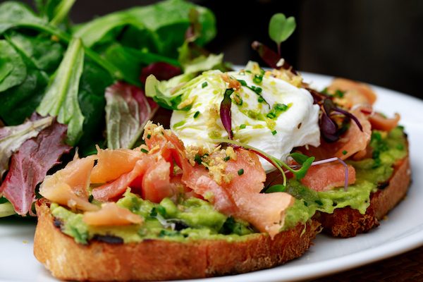 Consulate Avocado Salmon Toast