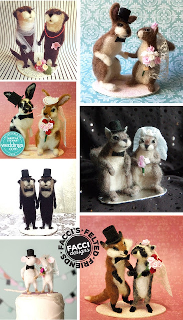 facci wedding toppers