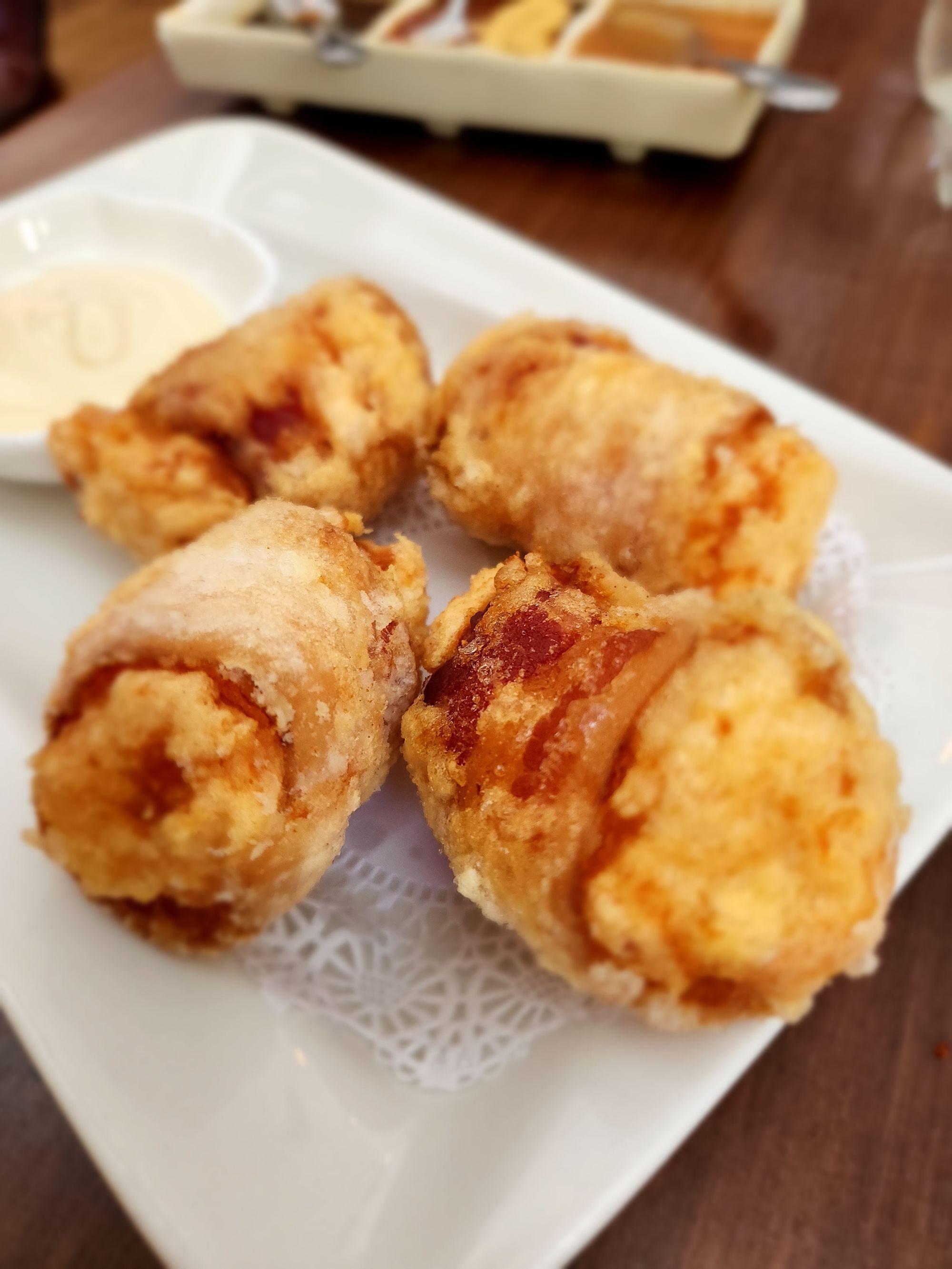 Jing Fong Bacon Wrapped Shrimp Fried Roll
