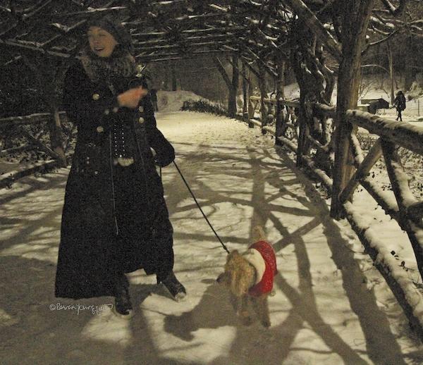 first snow nyc 2020
