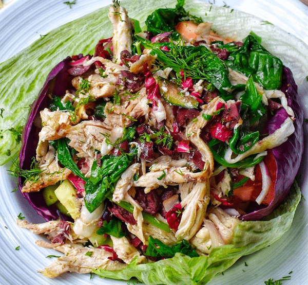 Mediterranean Chicken Salad