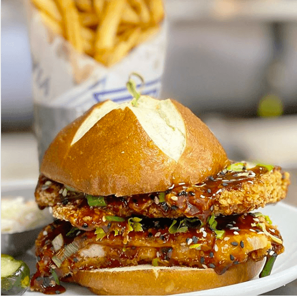 The Fireyaki Chicken Sandwich