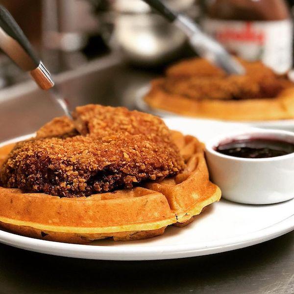 chicken & waffles