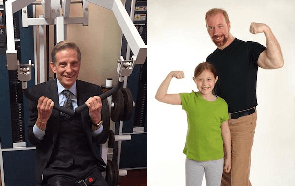 old and young fitness