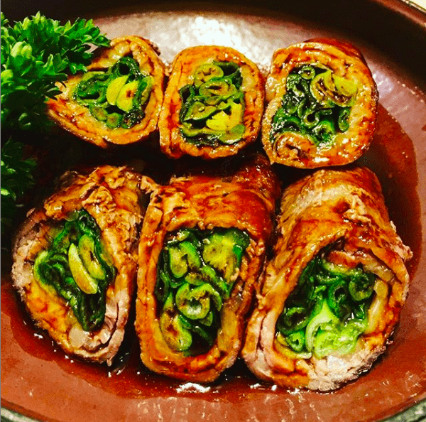 Beef Negimayaki