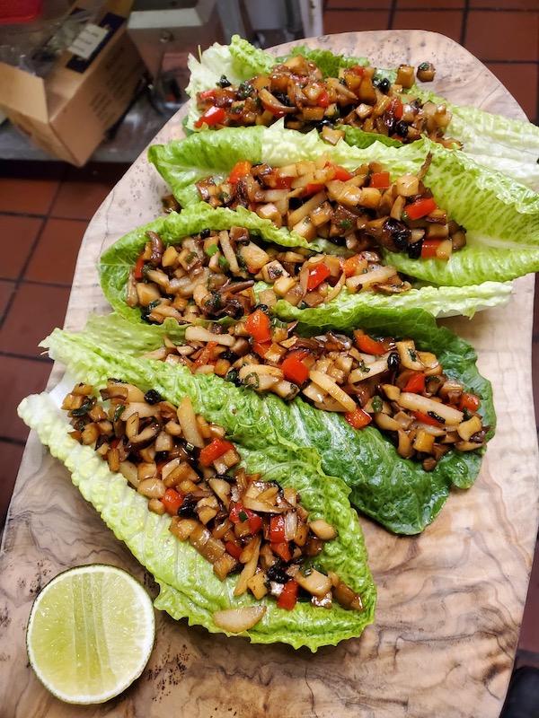 Mushroom San Chao Bao
