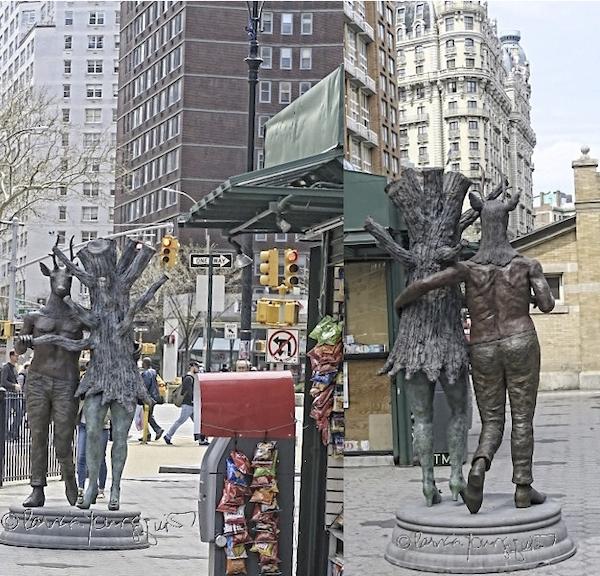 Verdi Square Statue