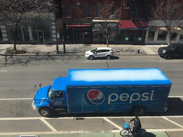 Pepsi truck