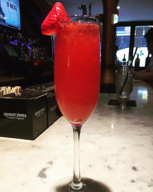 Scarlatto's Raspberry Bellini