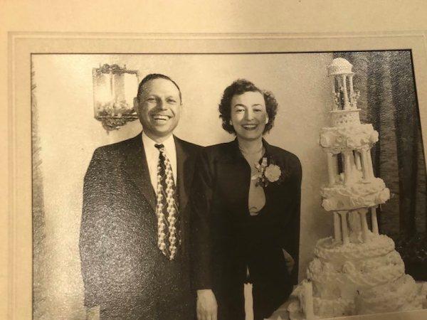 Aunt Blanche's wedding