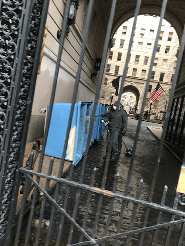 Leaving the Apthorp
