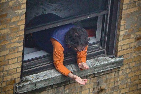 Leaning Out Window