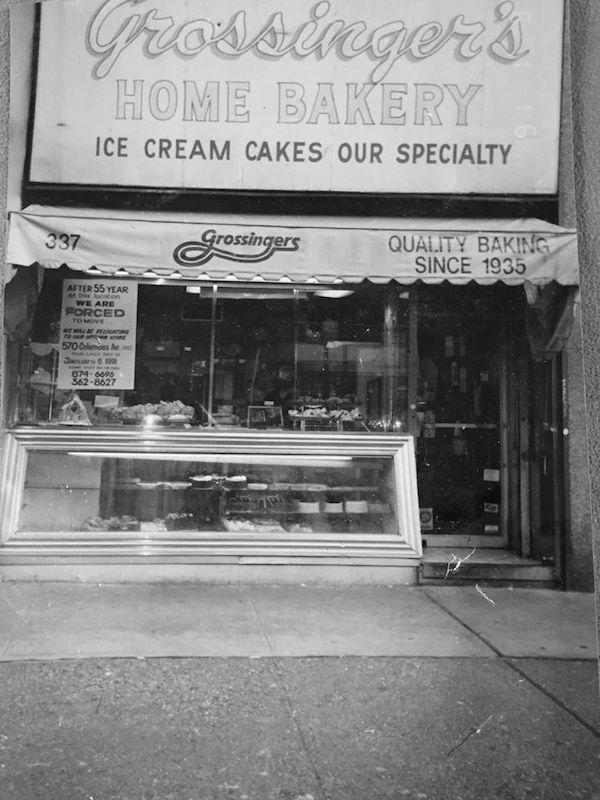 Original Grossingers Bakery NYC