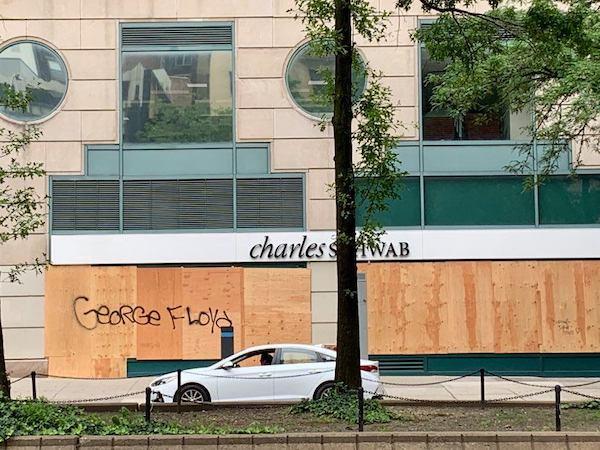 George Floyd Upper West Side