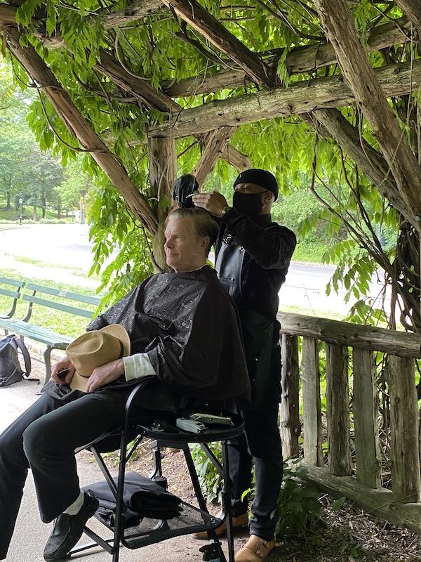 Haircuts in Central Park