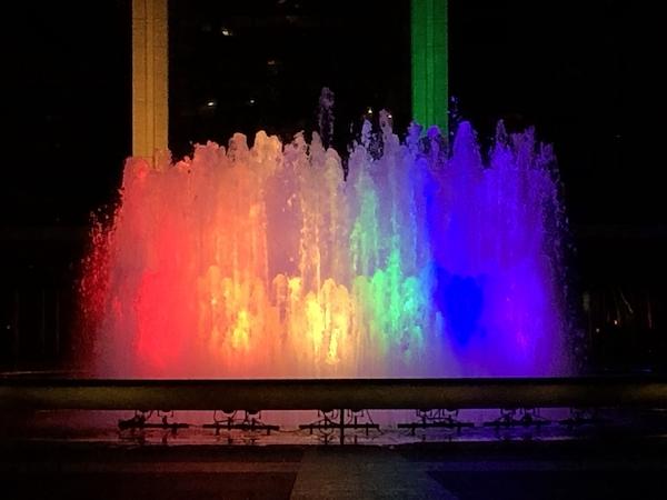 Lincoln Center Fountain Pride