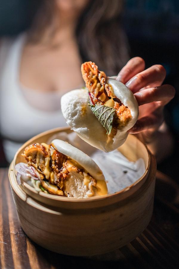 chicken bao buns