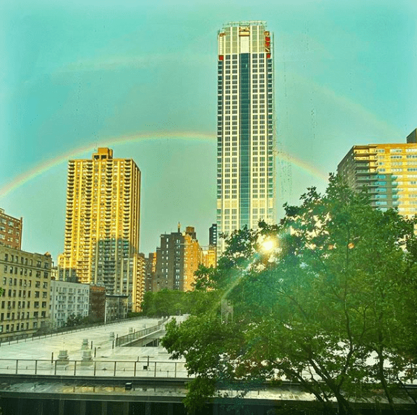 double rainbow NYC