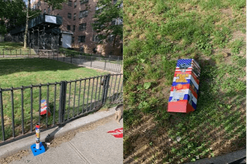 illegal fireworks UWS