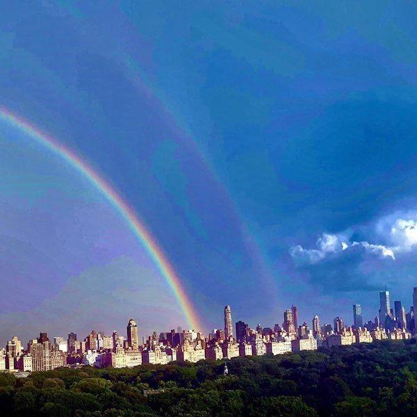 new york city rainbow