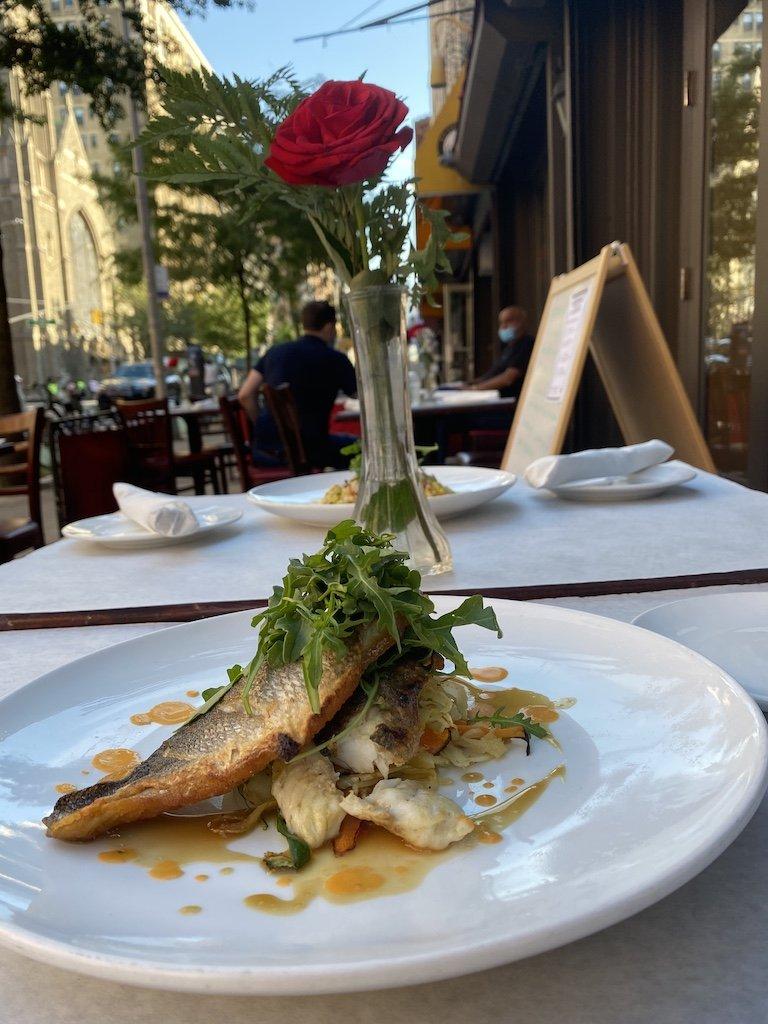 Branzino from Talia's Steakhouse