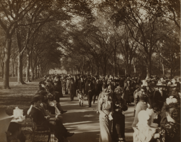 Central Park Mall 1892