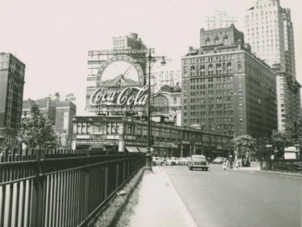 Columbus Circle 1954