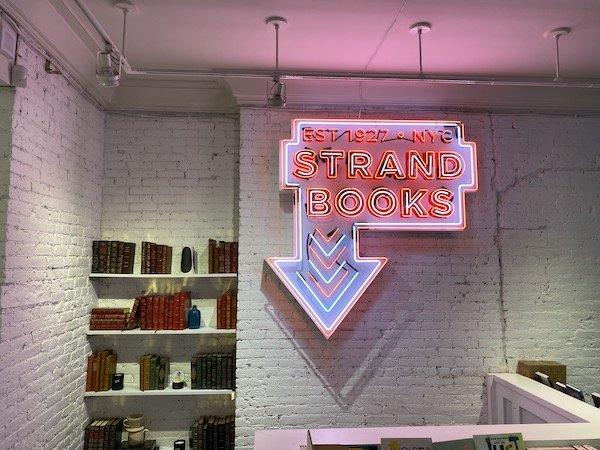 neon sign strand