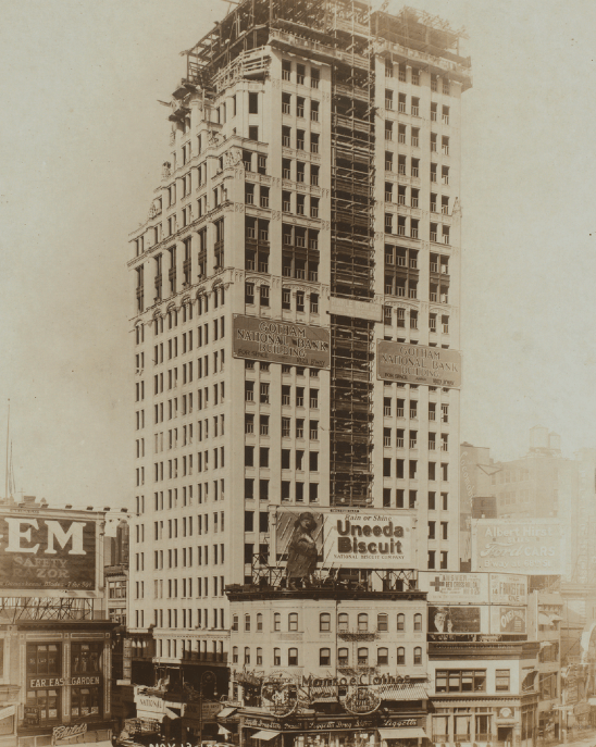 old photo Columbus Circle