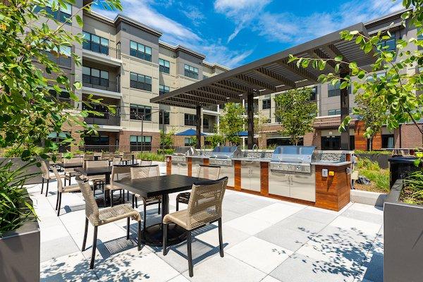 One500 Landscaped Terrace BBQ Grills