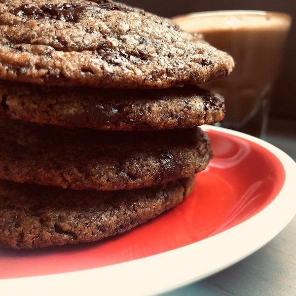chocolate chip cookies with olive oil