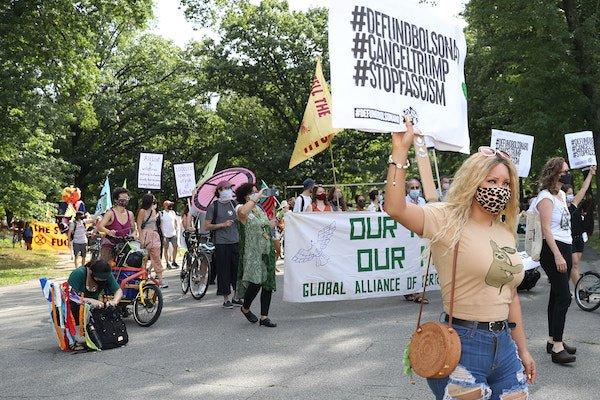 Extinction Rebellion Central Park Rally