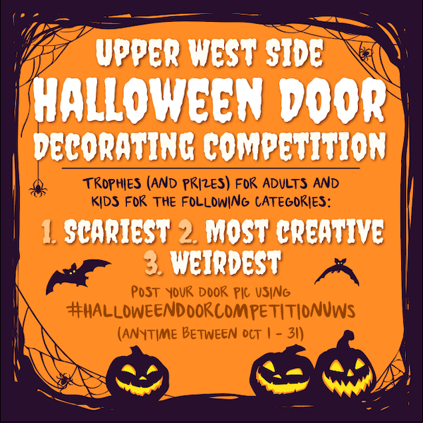 Halloween door decorations