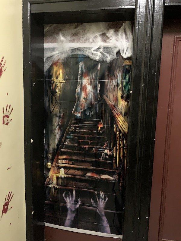 Halloween door