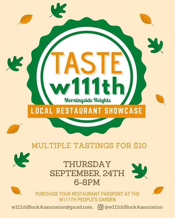 Taste West 111th Street