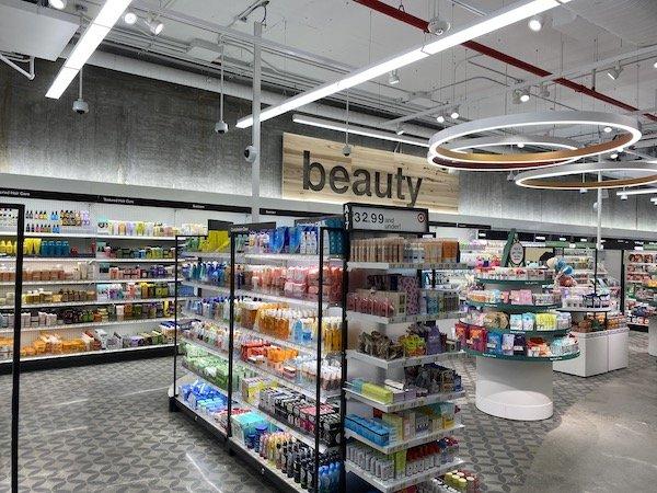 Beauty section Target 1863 Broadway