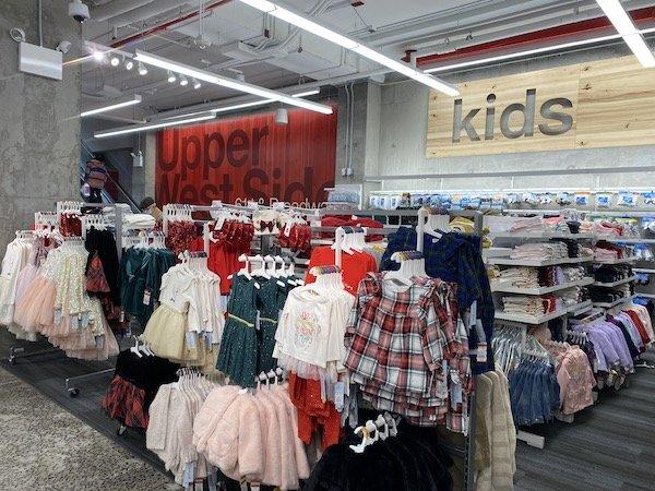 Target Kids Section