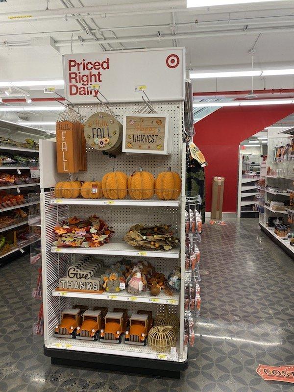 Target Seasonal Section