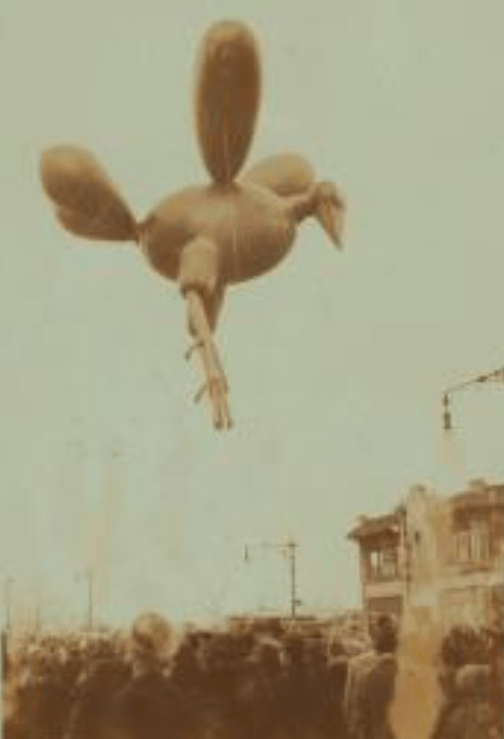 ostrich balloon