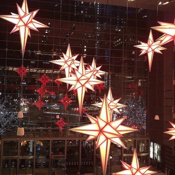 Columbus Circle lights
