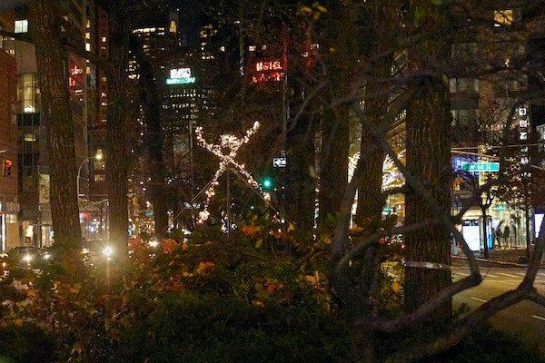 Holiday Lights Upper West Side 2020