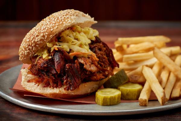 Virgil's Pulled Pork Sandwich