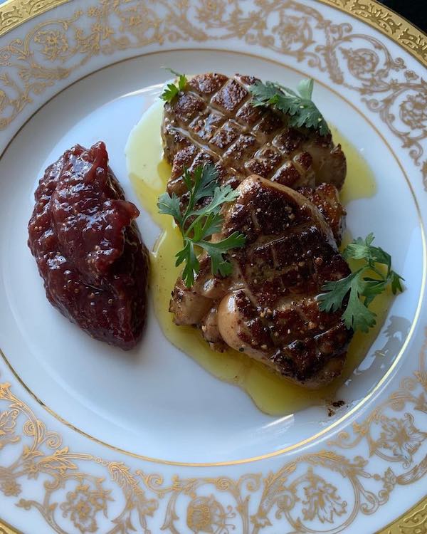 Seared foie gras