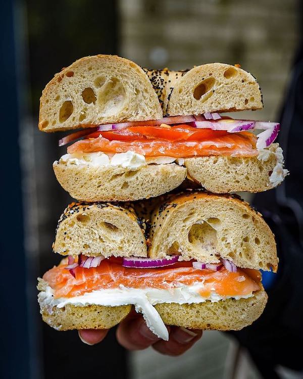 Absolute Bagels Food and Wine List