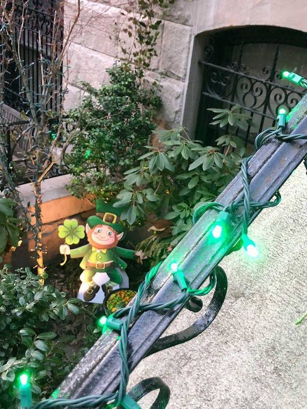 Simon Wallace Design St. Patrick's Day Townhouse